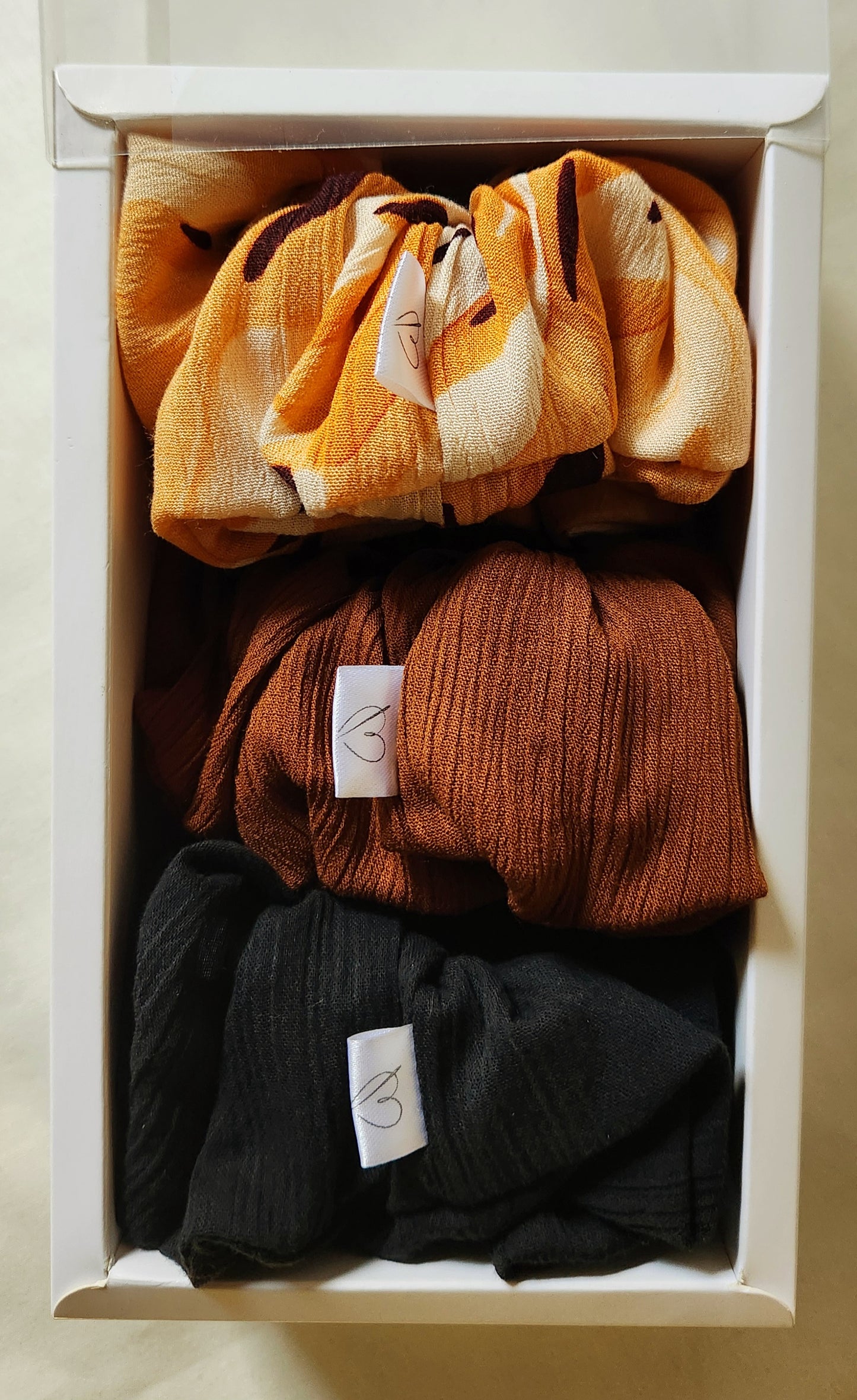Trio Large Scrunchies