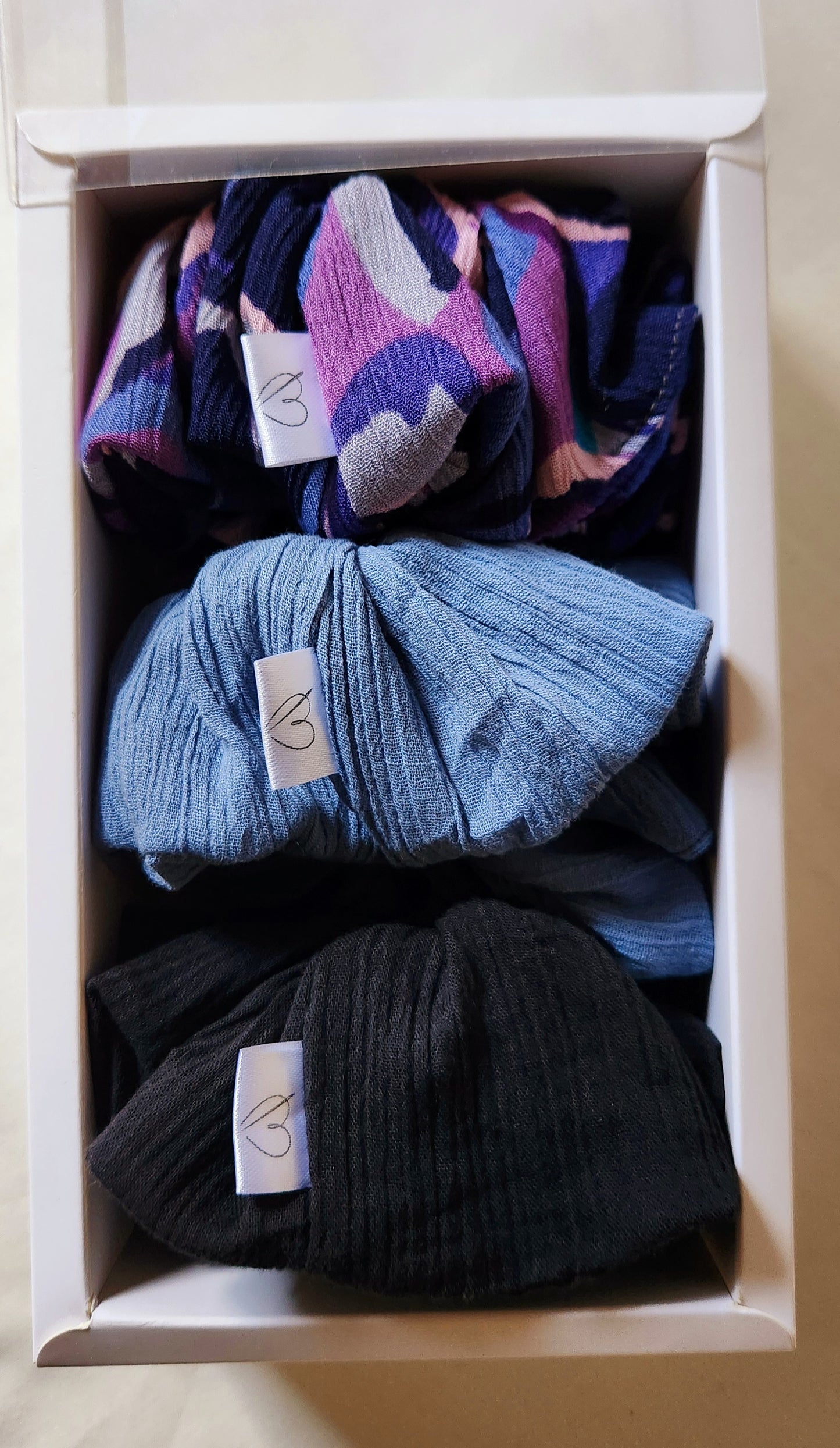 Trio Large Scrunchies