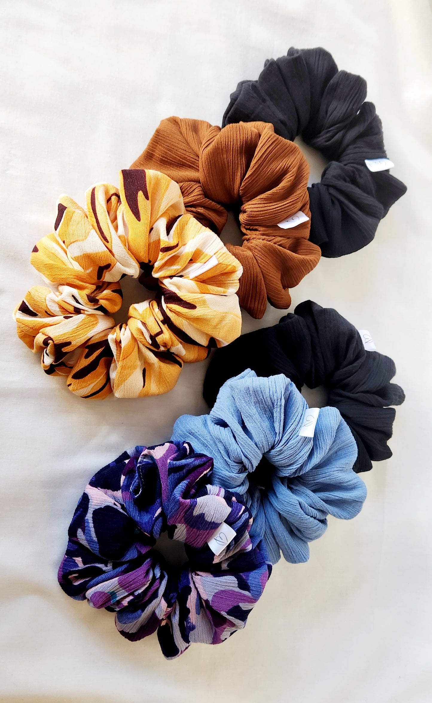 Trio Large Scrunchies