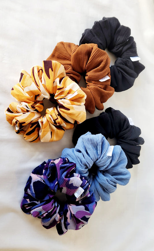 Trio Large Scrunchies