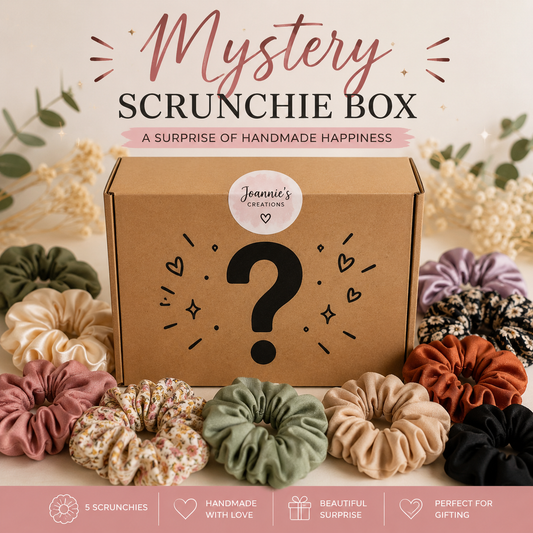 Mystery Large Scrunchie Box | 5 Handmade Statement Scrunchies