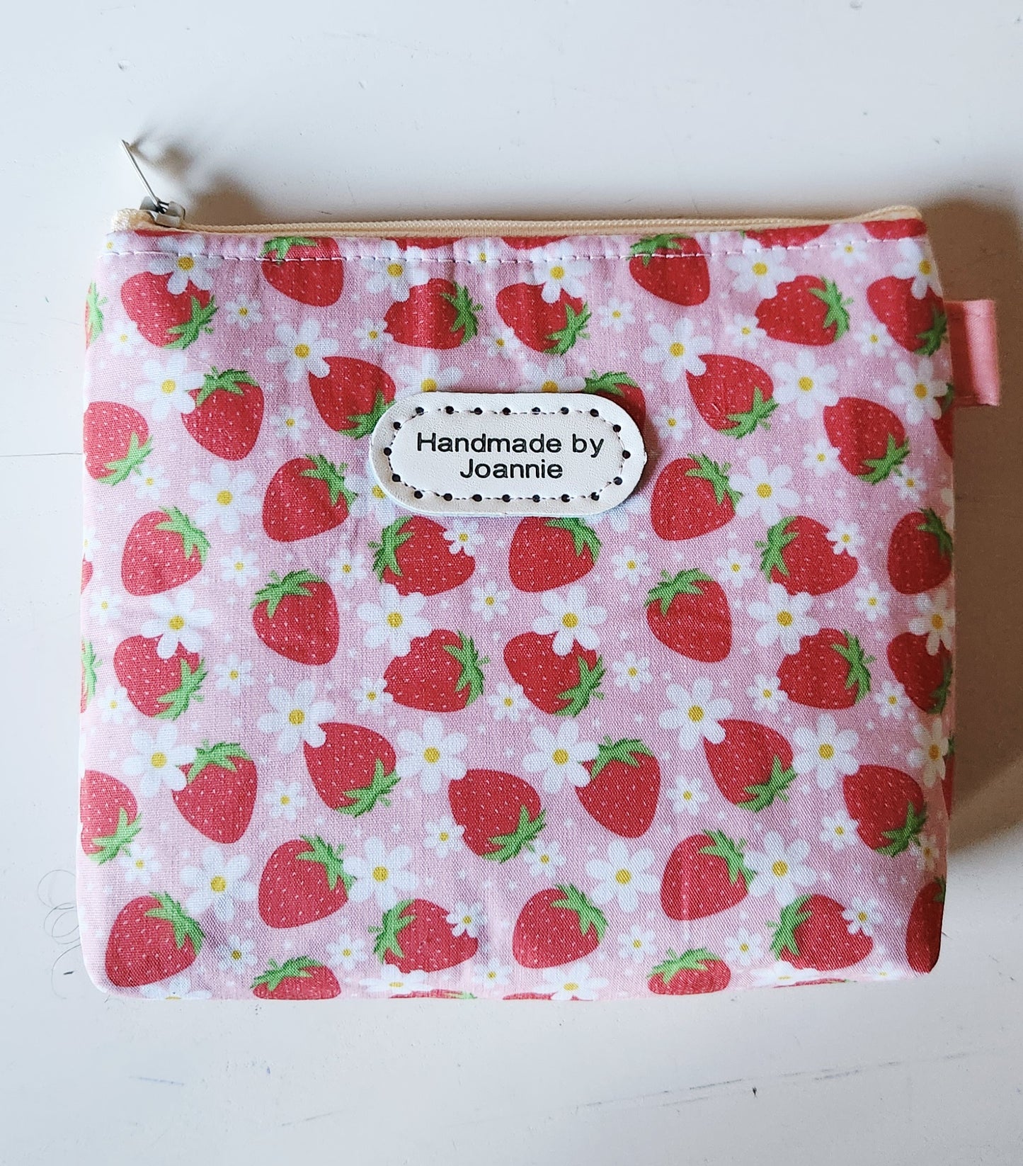 Small kids strawberry pouch