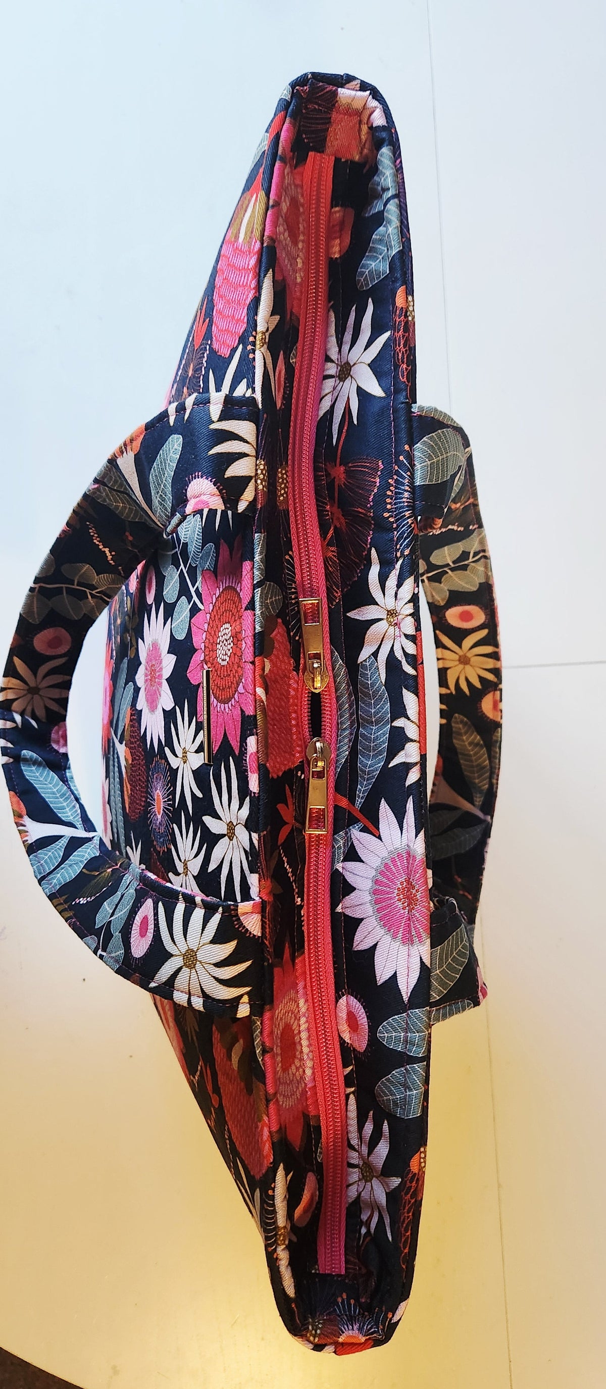 Large Tote Bag + Matching Wristlet Pouch